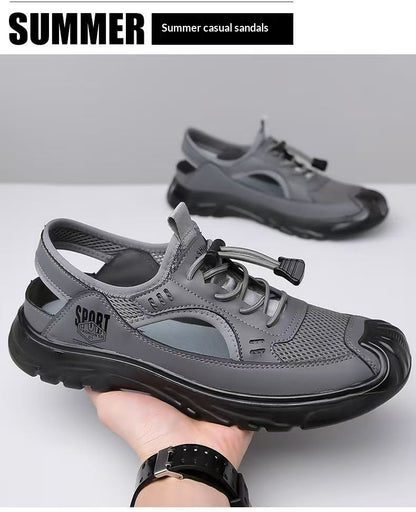 Men's Fashionable Soft-Soled Casual Hole Sandals