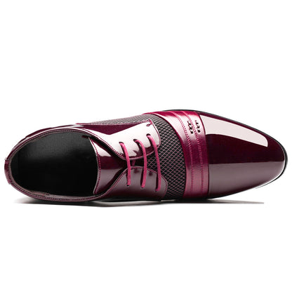 Fashionable Korean-style Leather Shoes For Men