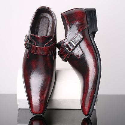 Business-casual Formal Mens Leather Shoes