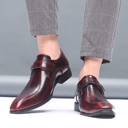 Business-casual Formal Mens Leather Shoes